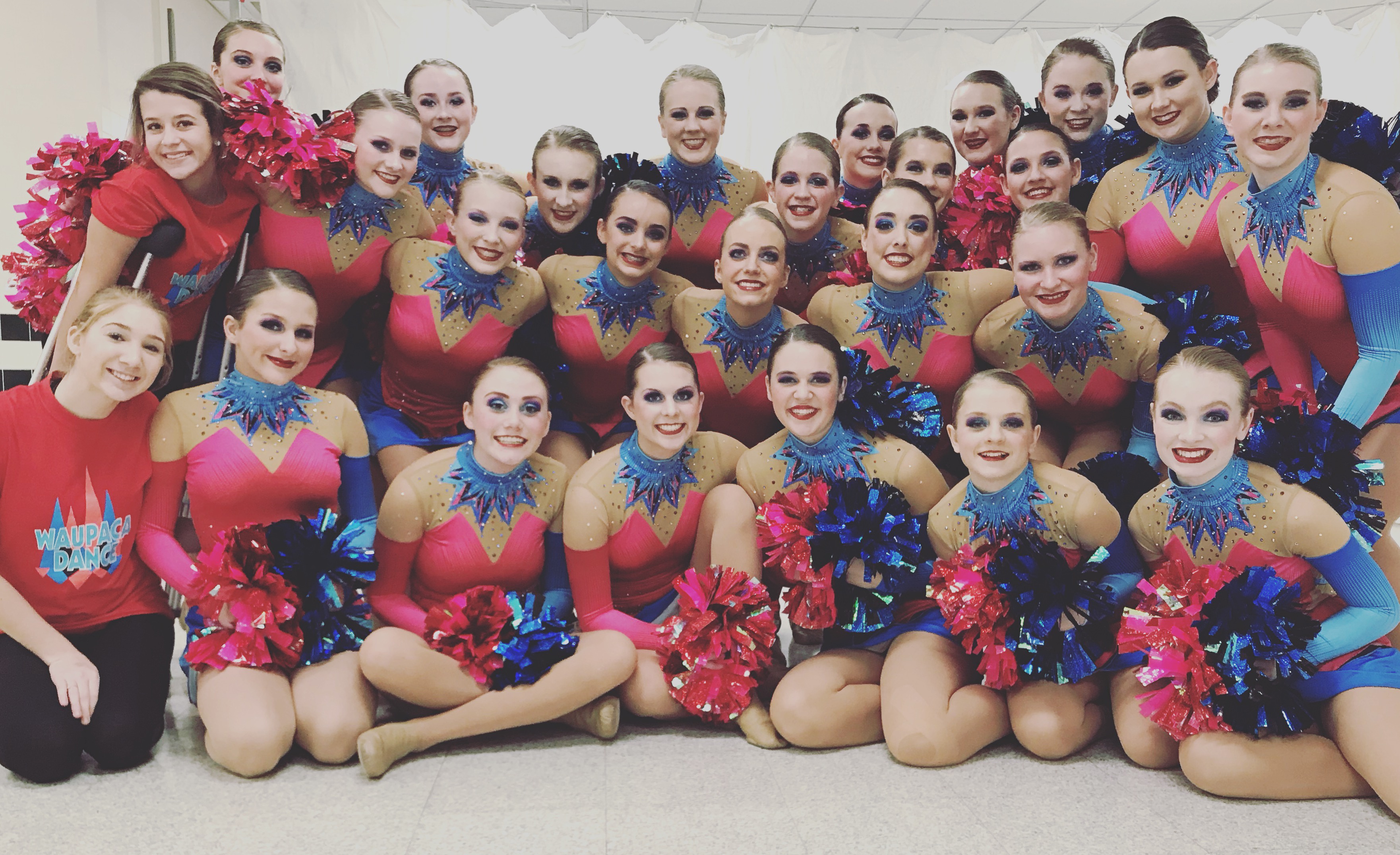 Team Spotlight: Waupaca Dance Team's Colorful Jazz And Pom Dresses